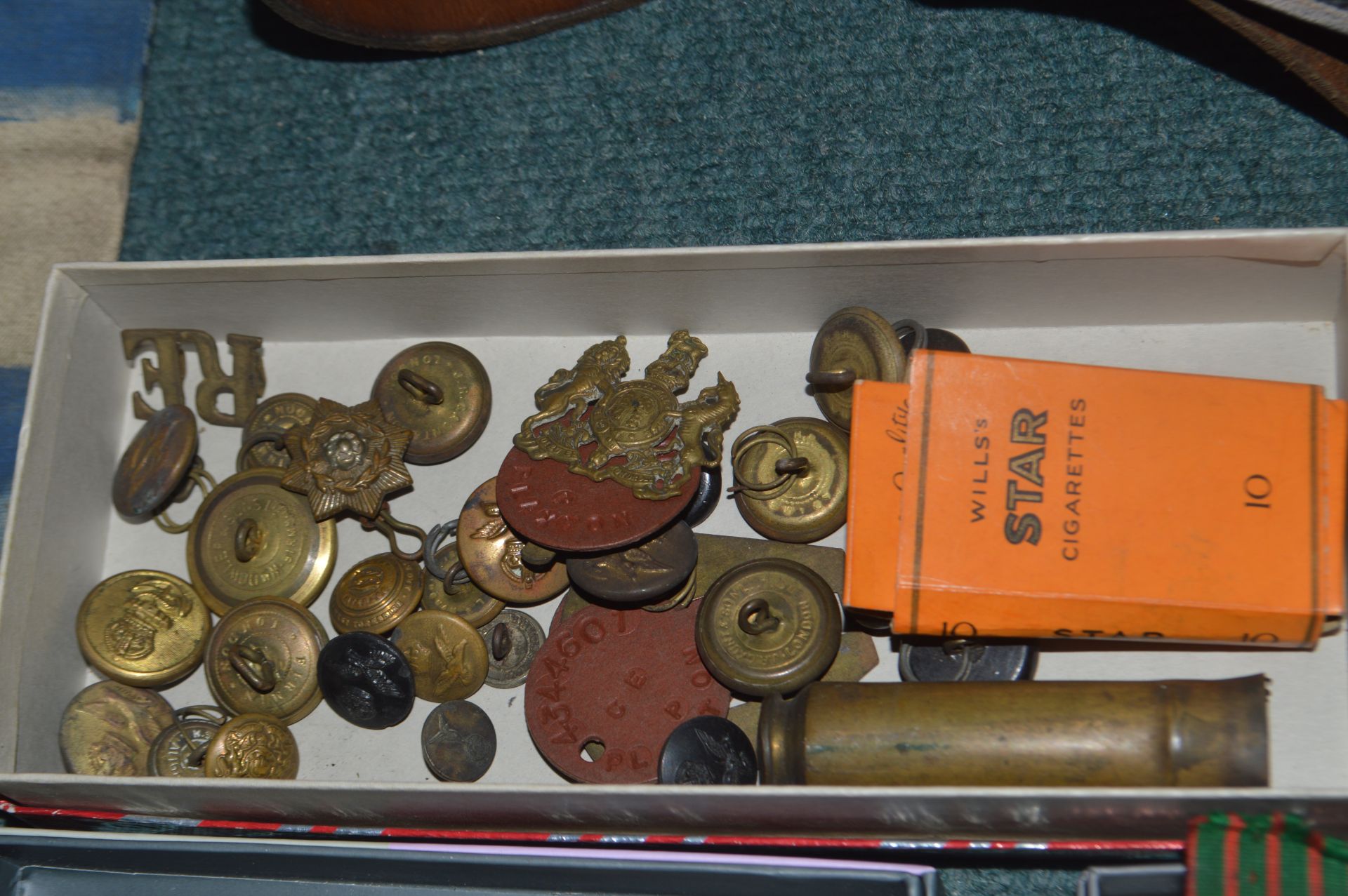 Military Medals, Badges, Kit Bags, and Assorted Items Including a German Belt - Image 3 of 13