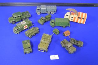 Dinky and Corgi Military Vehicles