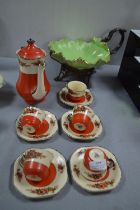 Wedgwood Part Tea Set plus Shell Fruit Bowl on Met