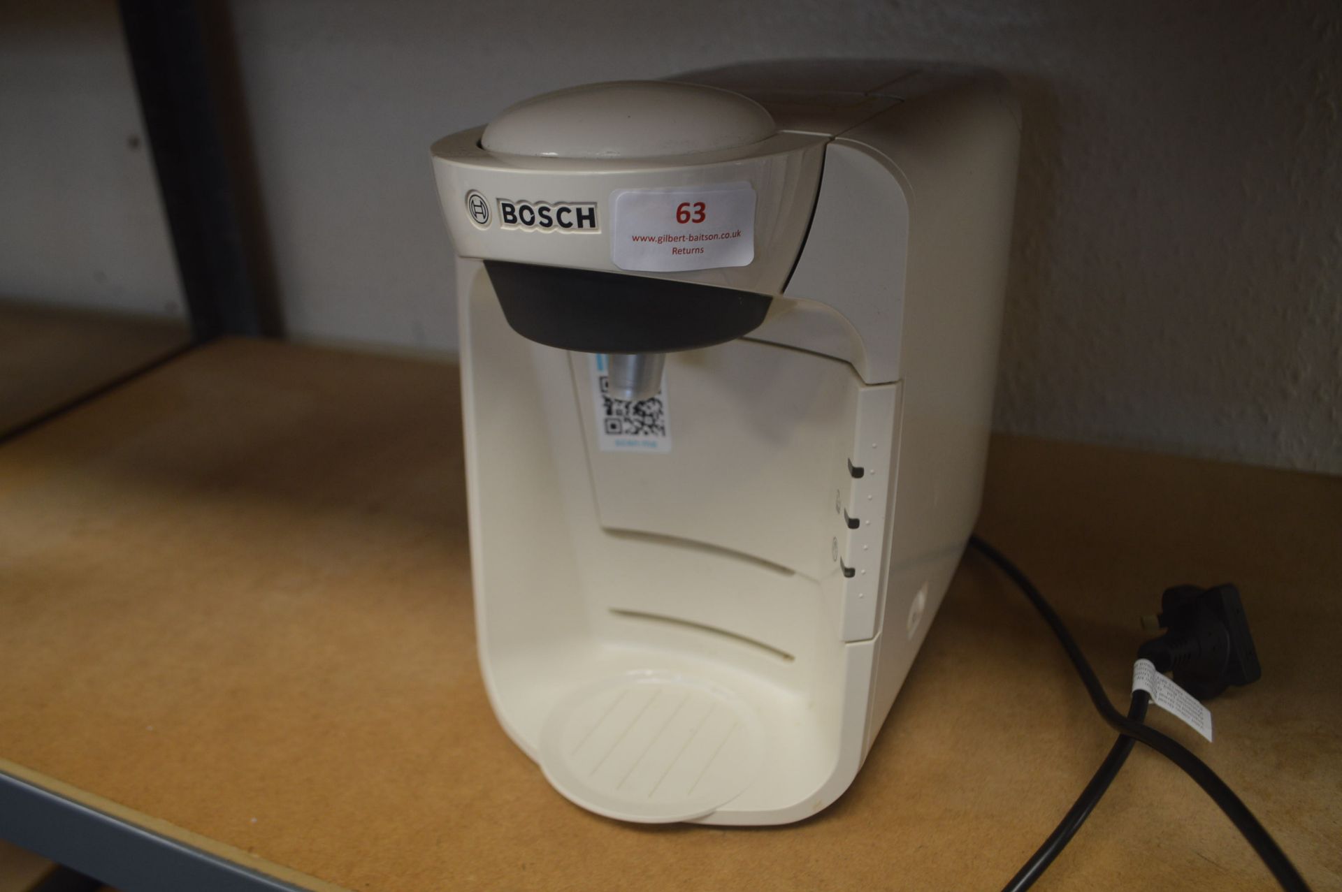 *Bosch Coffee Machine