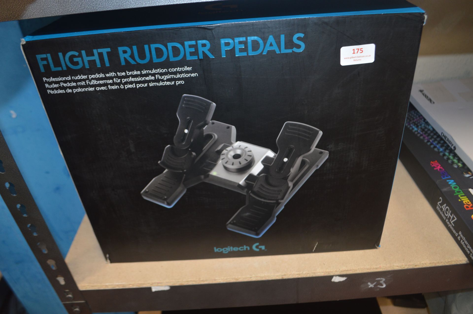 *Logitech Flight Rudder Pedals