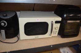 *Tower Single Basket Air Fryer, Tristar Air Fryer, and a Microwave