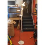 *Chrome Floor Lamp with Spare Parts