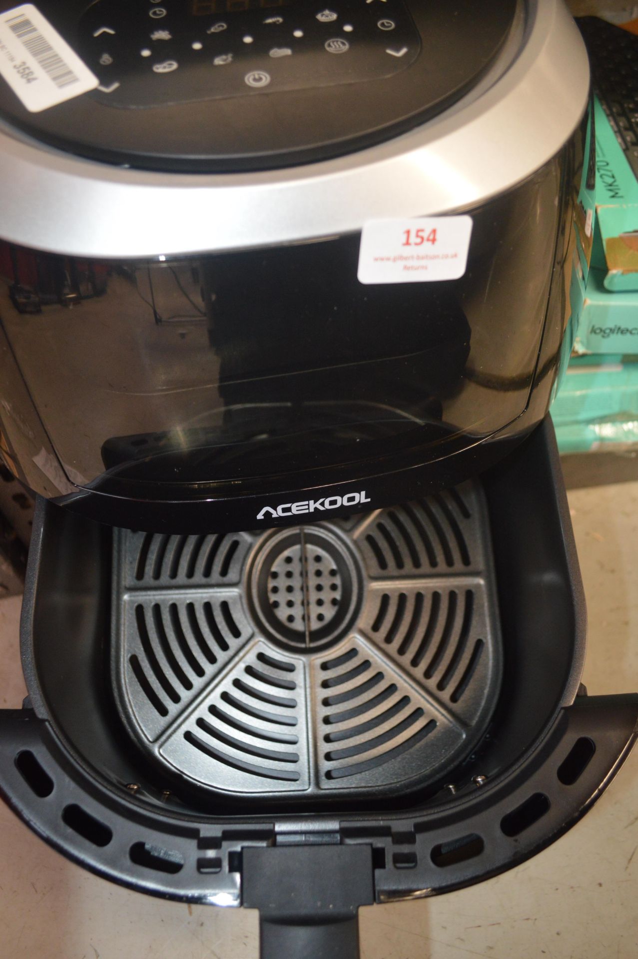 *Acekool Single Basket Air Fryer - Bild 2 aus 2