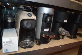 *Five Assorted Coffee Machines, and a Milk Frother