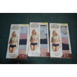*3x 5pk of Green Treat lady's Briefs Size: S