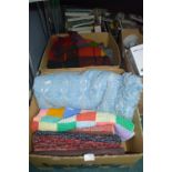 Wool Throws, Covers, Crochets, etc.