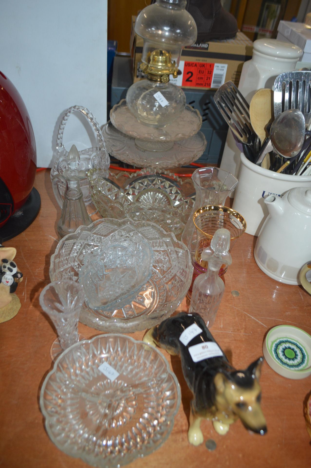 Vintage Glassware and Decorative Items