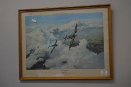 Framed WWII Battle of Britain Print by Richard Tay
