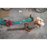Bosch Hedge Trimmer and Strimmer, and a Power Devi