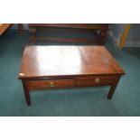 Two Drawer Coffee Table