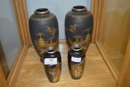Four Oriental Vases