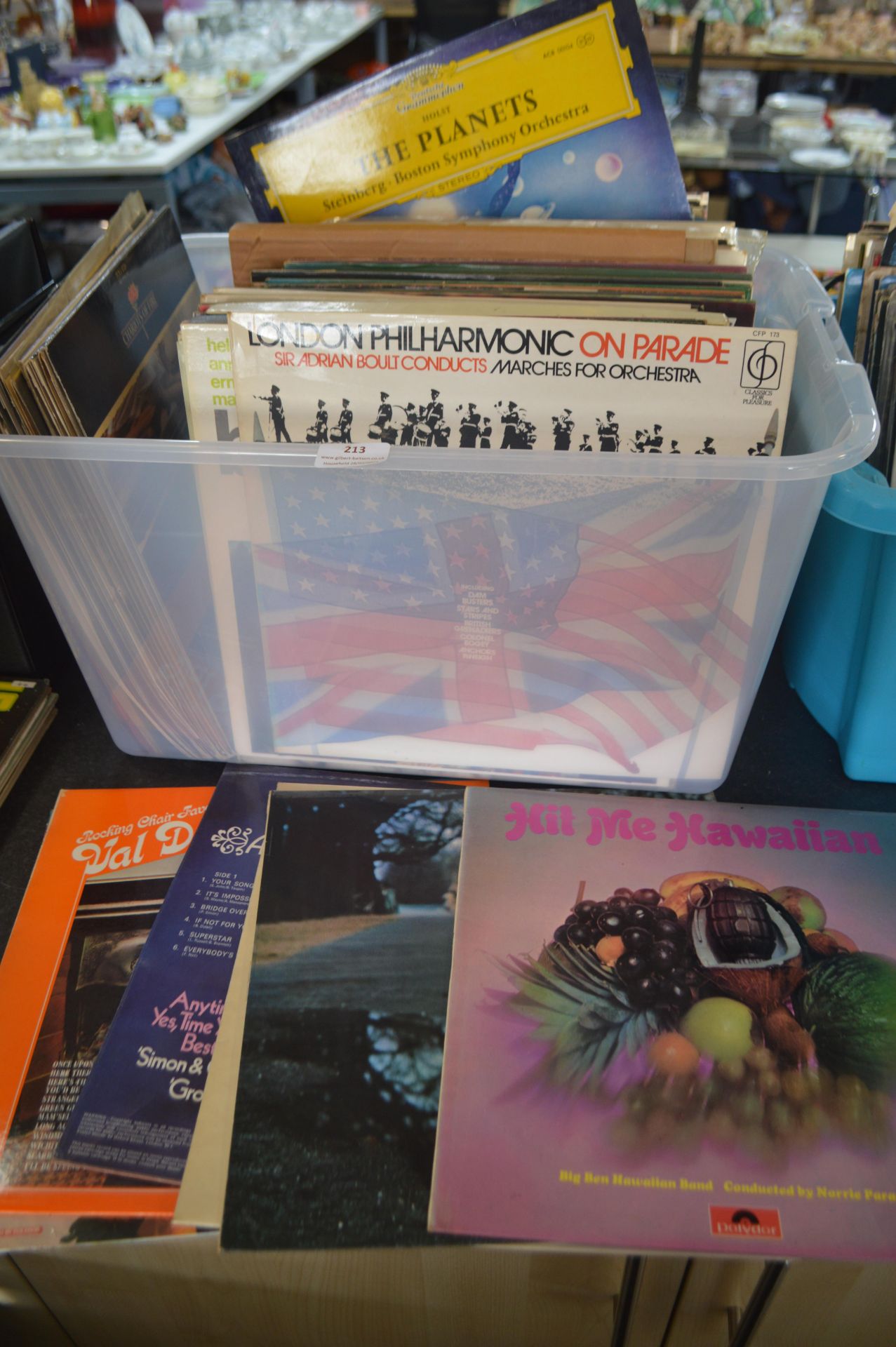 12" LP Records Including Mixed Oldies and Classica