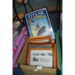 Assorted Photographs and Picture Frames
