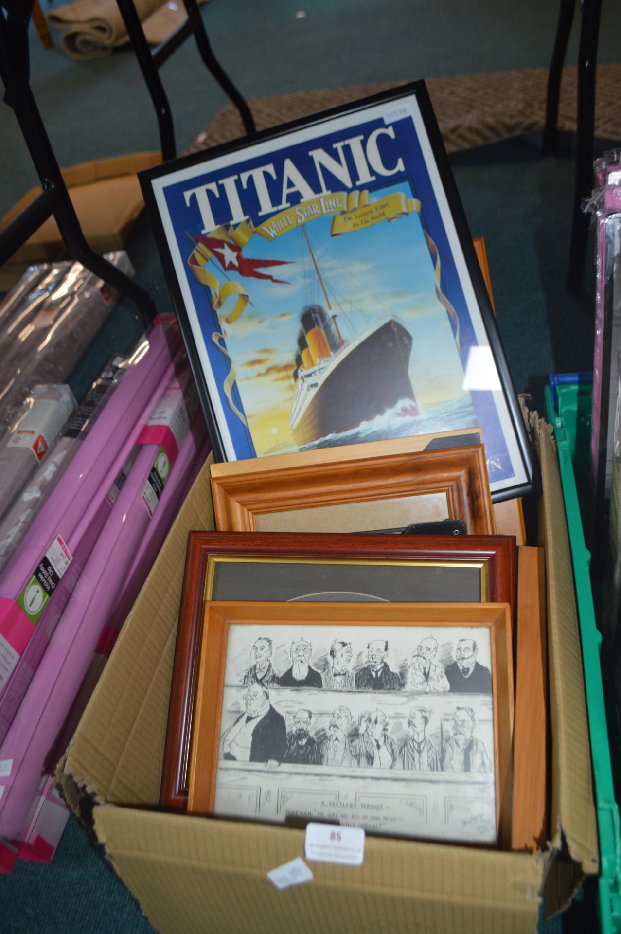 Assorted Photographs and Picture Frames