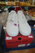 *Skechers Lady's White Trainers Size: 8