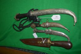 Four Eastern Knives