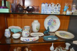 Vintage Poole Plates, Dishes, Vases, etc.