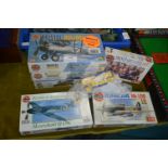 Six Sealed Air Fix Airplane Kits