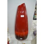 Large Decorative Red Pottery Vase