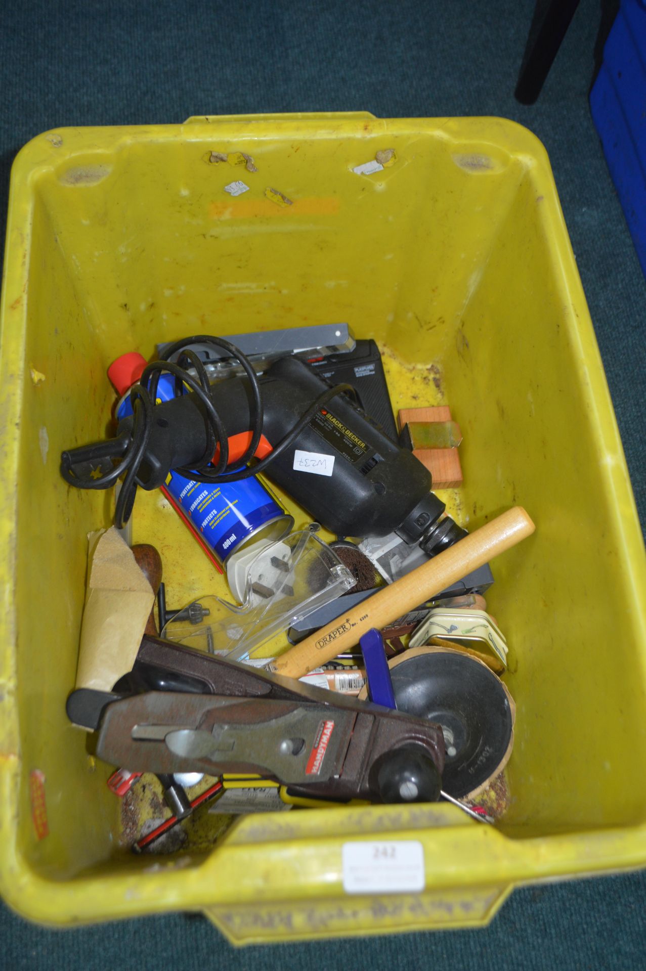 Assorted Tools Including Stanley Plane and a Black