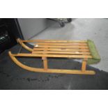 Wooden Sledge