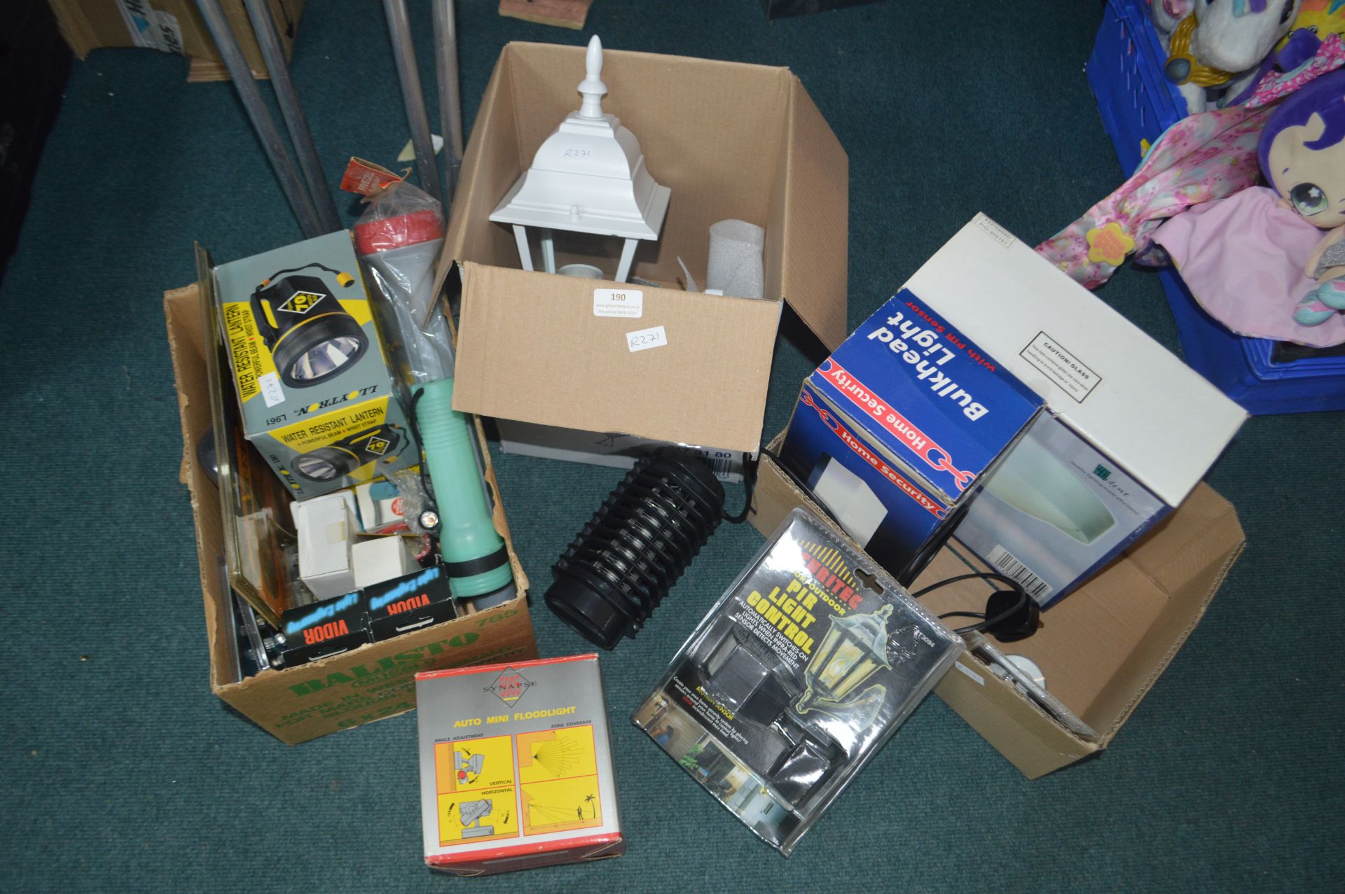 Flood Lights, Lamps, etc.