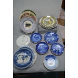 Decorative Plates Including Royal Copenhagen 200 Y