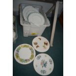 Royal Worcester Plates and Cake Plates etc.