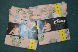 *Two Disney Minnie Mouse 2pc Pyjama Sets Size: S