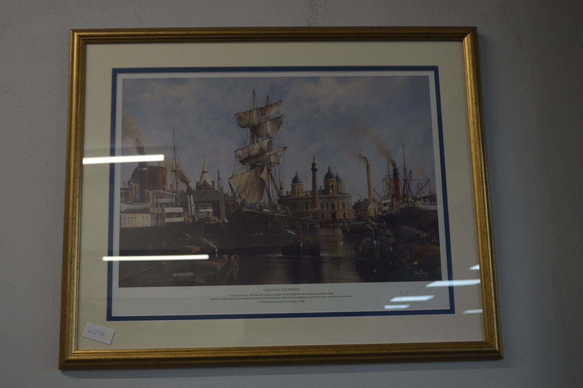 Three Hull Old Town Prints Including Signed Jeff W - Image 2 of 4