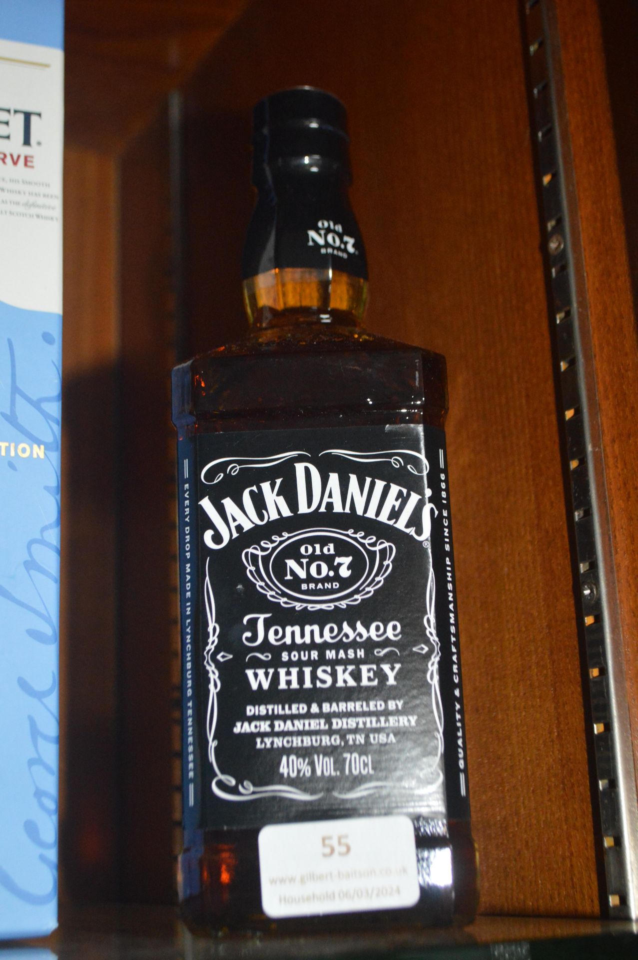 Jack Daniels Tennessee Whiskey 70cl