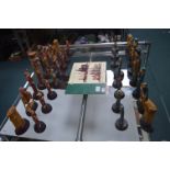 Immortals Hand Painted Chess Set by Studio Anne Carlton