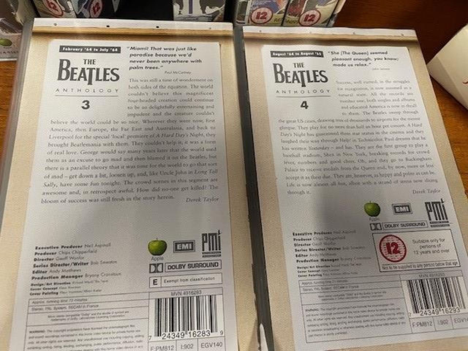 Beatles Video Collection plus Book of John Lennon Letters - Image 2 of 7