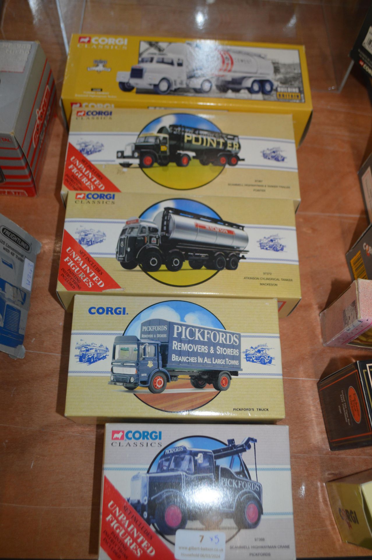 Five Corgi Classics Diecast Tankers, etc. - Image 2 of 2