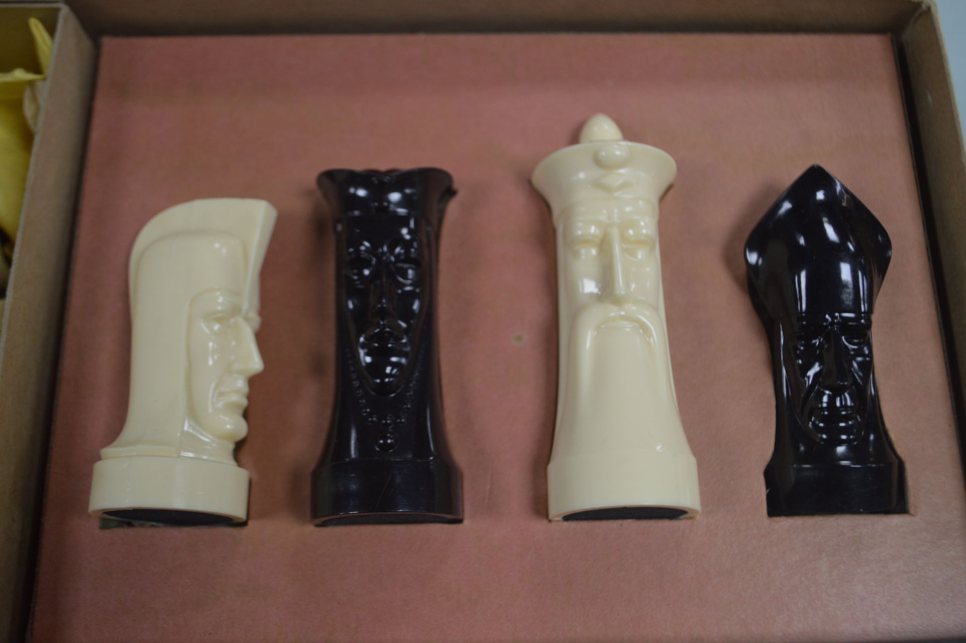 Vintage Gothic Chess Set Sculptured by Ganine - Image 2 of 2
