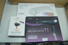 *Three Beauty Accessories Including Hairdryer, Nai