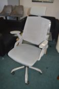 Grey Mesh Back Office Swivel Chair