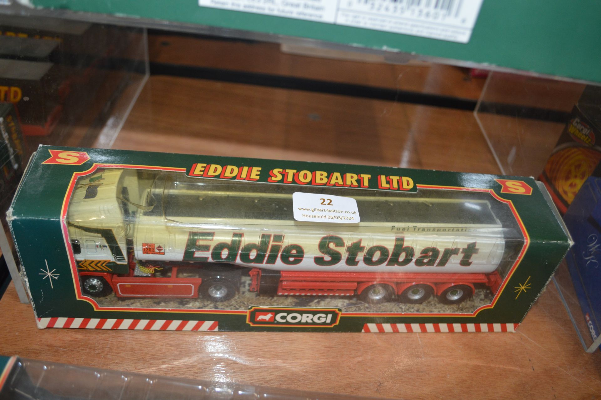 Corgi Eddie Stobart Tanker (wrong packaging)