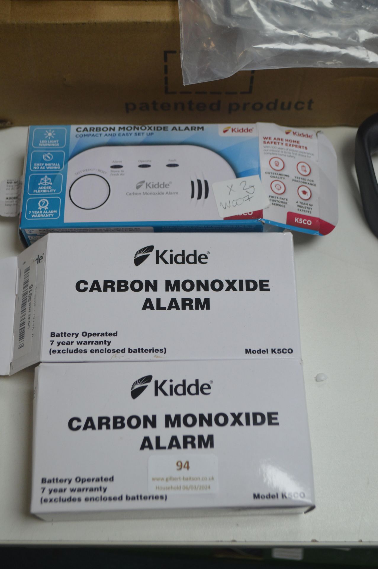 *Kidde Carbon Monoxide Alarms