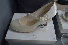 Ivory Wedding Shoes by Anne Michelle Size: 7