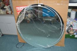 *Circular LED Mirror (salvage)