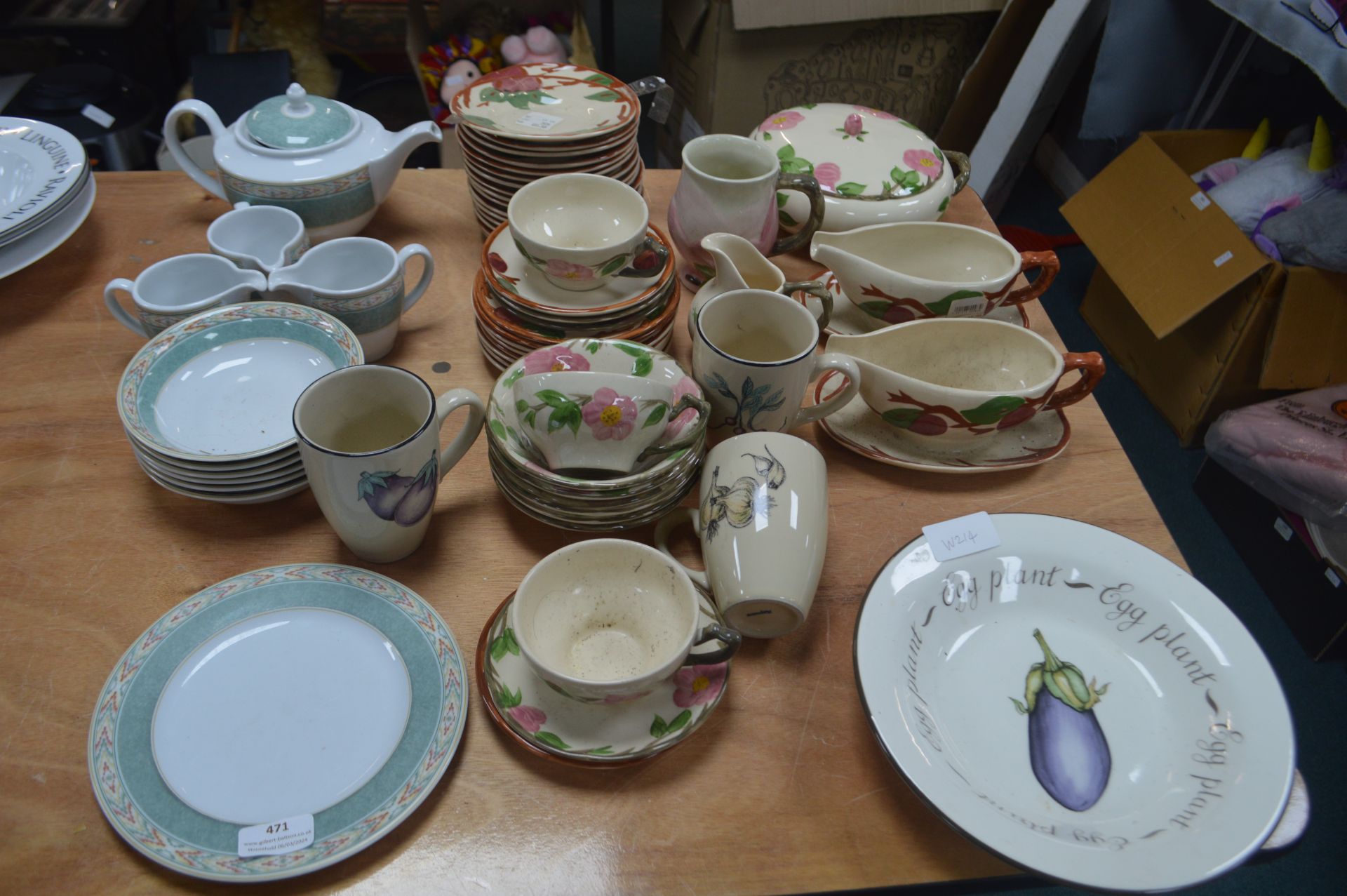 Pottery Tableware Including Wedgwood