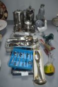 Stainless Steel Cutlery, Animal Ornaments, etc.