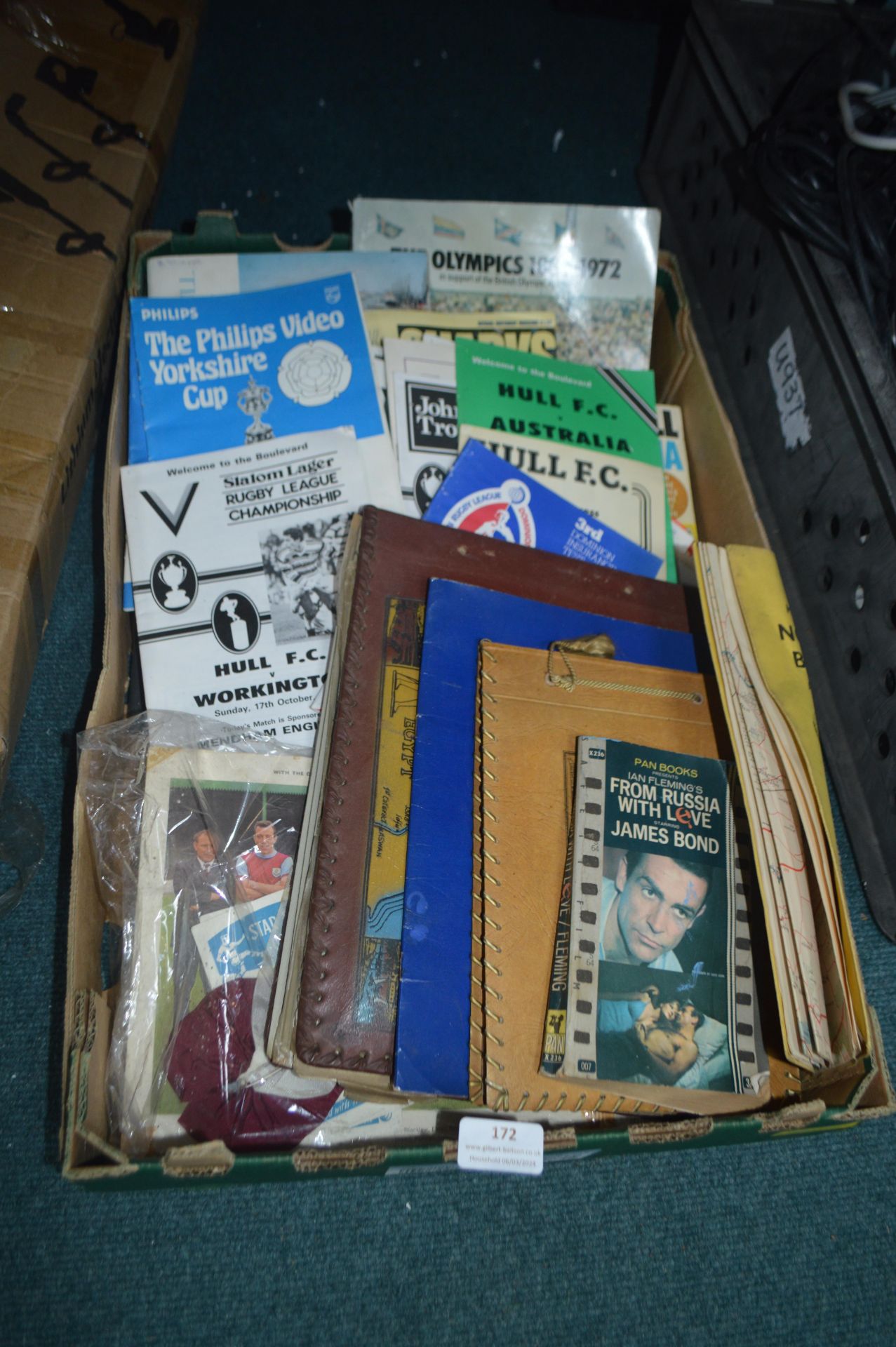 Vintage Rugby Programs and Ephemera