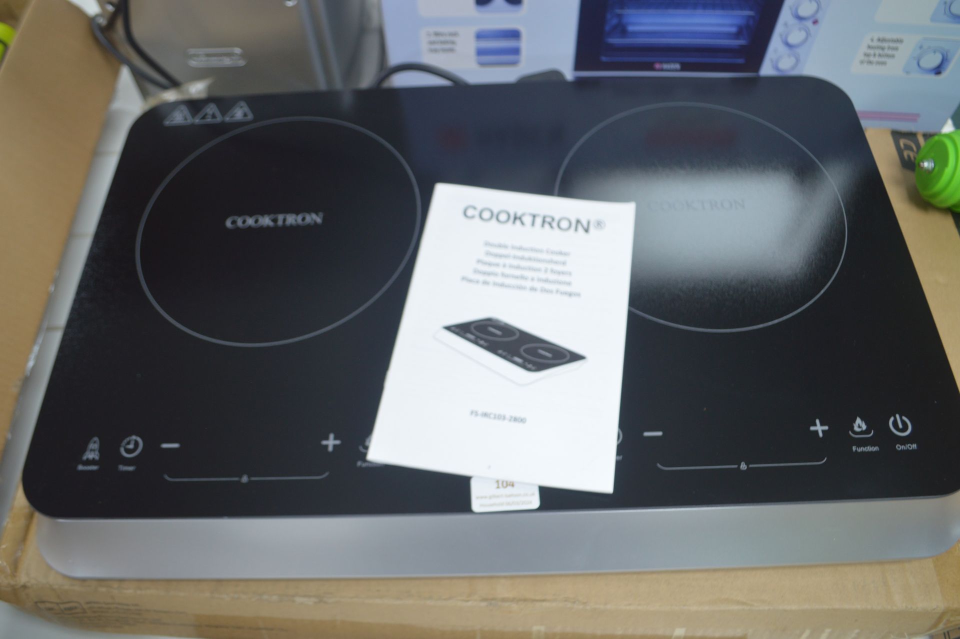 *Cooktron Double Induction Cooker