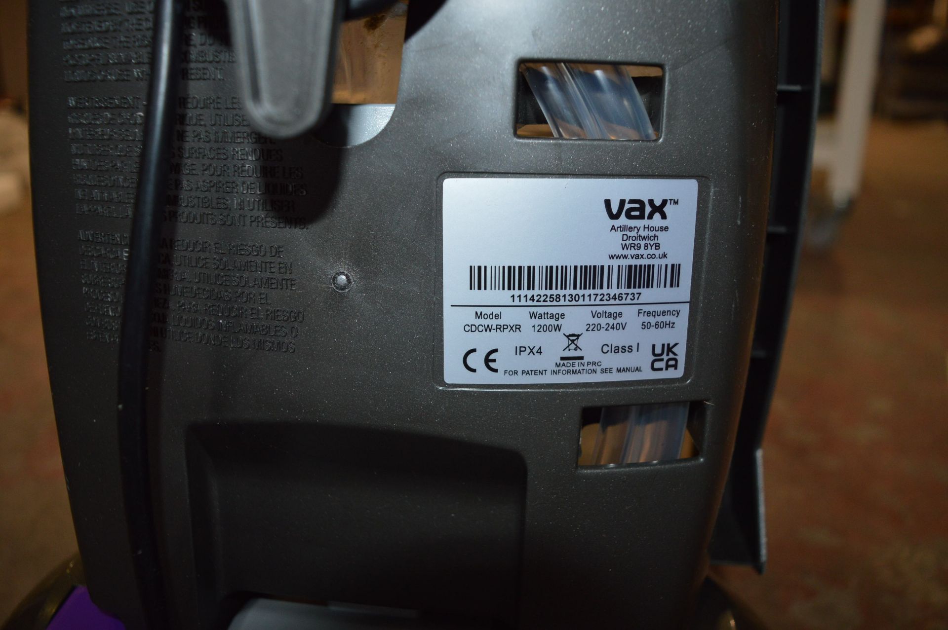 *Vax Rapid Power Refresh Carpet Washer - Image 2 of 2