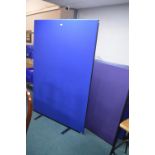Four Double Sided Office Partition Boards in Two C