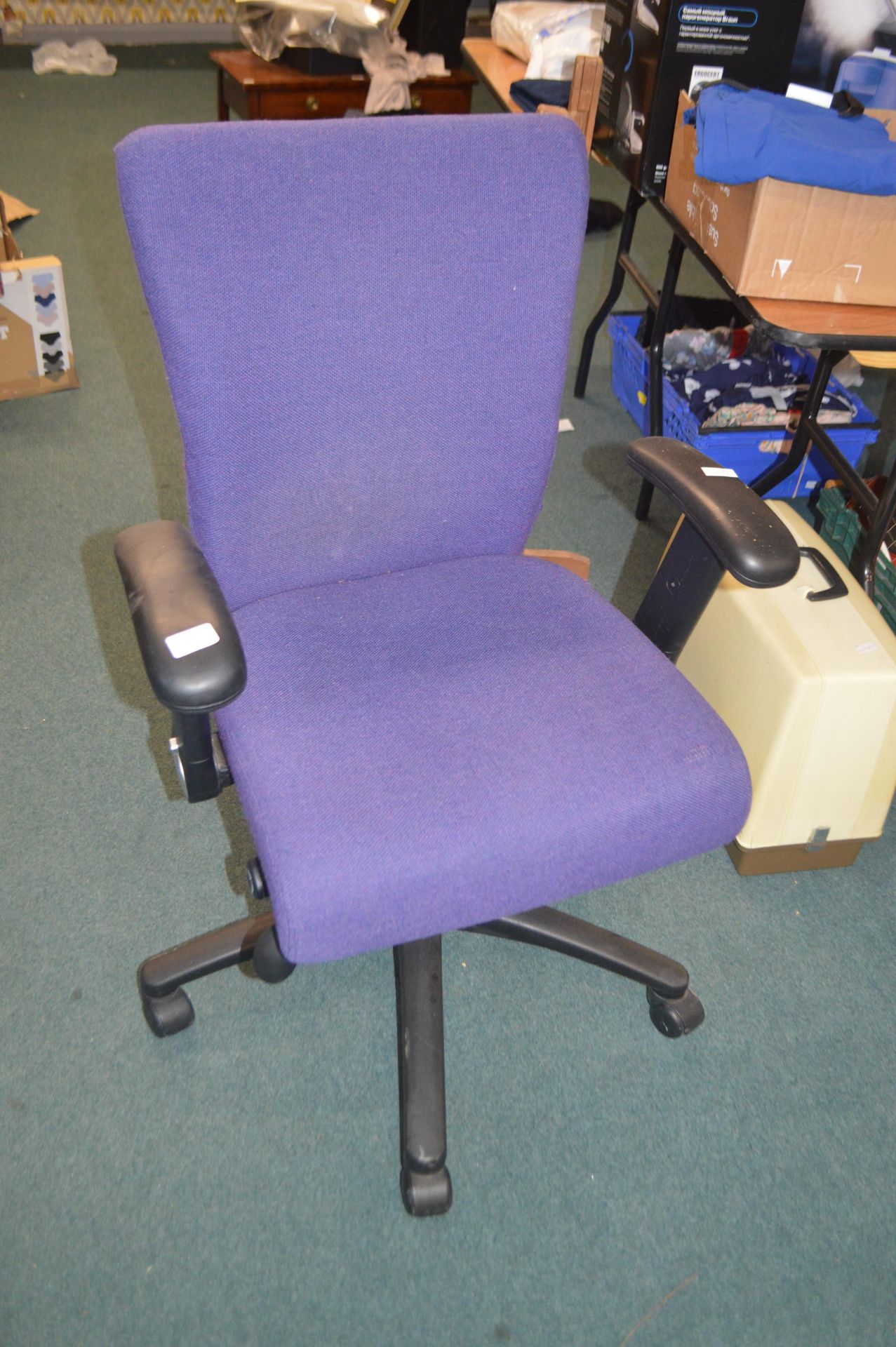 *Purple Office Swivel Chair