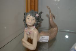 Lladro Figurine of a Mermaid